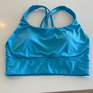 Lululemon energy bra size 6 blue